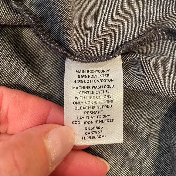 Leith Dark Gray Bodycon Sleeveless Dress - size small - Picture 11 of 14